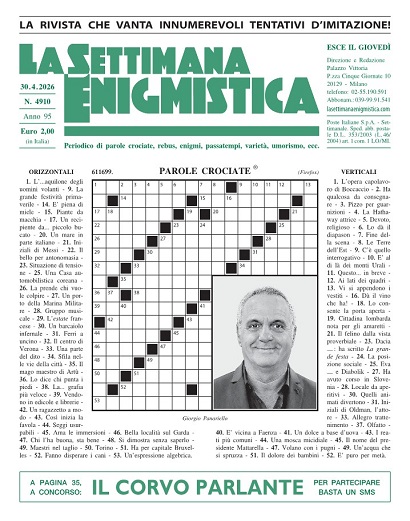 La Settimana Enigmistica N. 4910   (30 Aprile 2026)