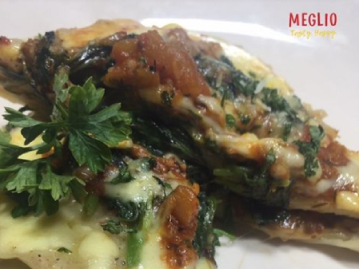 Menu pasta di Meglio Pizza & Pasta.