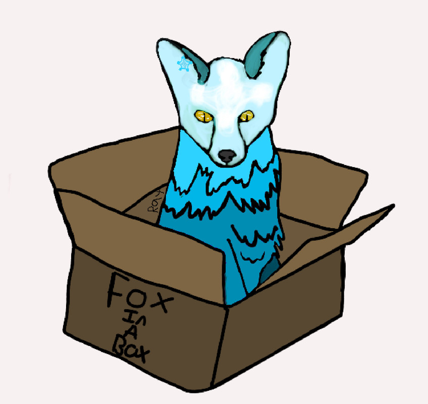 Winter Fox (made by Howling to the moon)