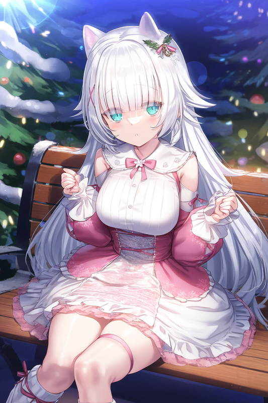 1girl, ks (xephyrks), ohlia, {kobayashi ritz}, reoen, [[liduke]],{{{{christmas l s-2830600543