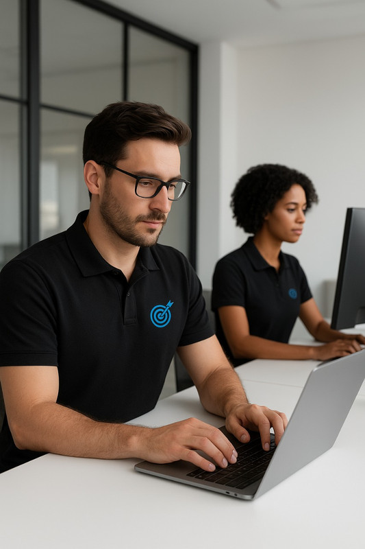 Ilustração de marketing digital