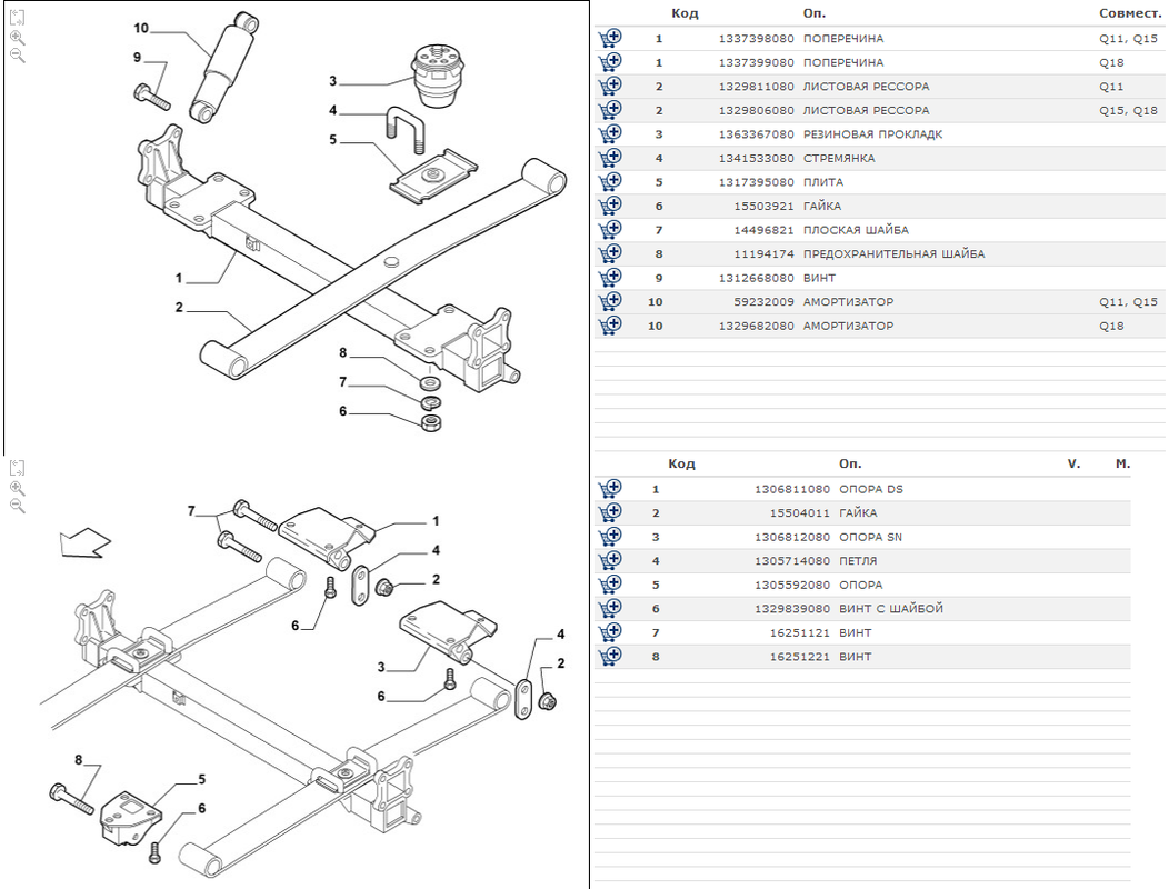 задняя подвеска