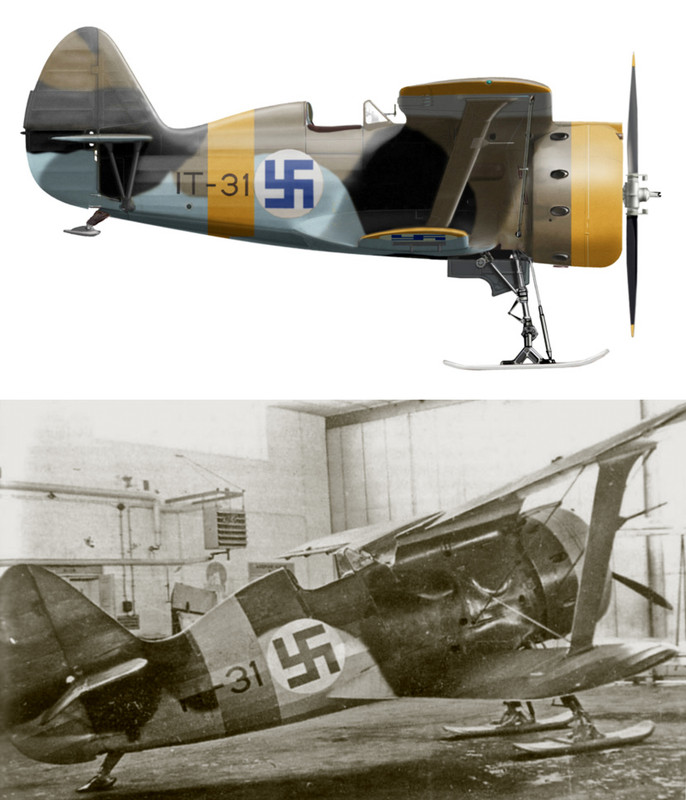 Ilmavoimat-Polikarpov-I-153-FAF-2.LeLv30-as-IT31-Malmi-Finland-Sep-1944-0B