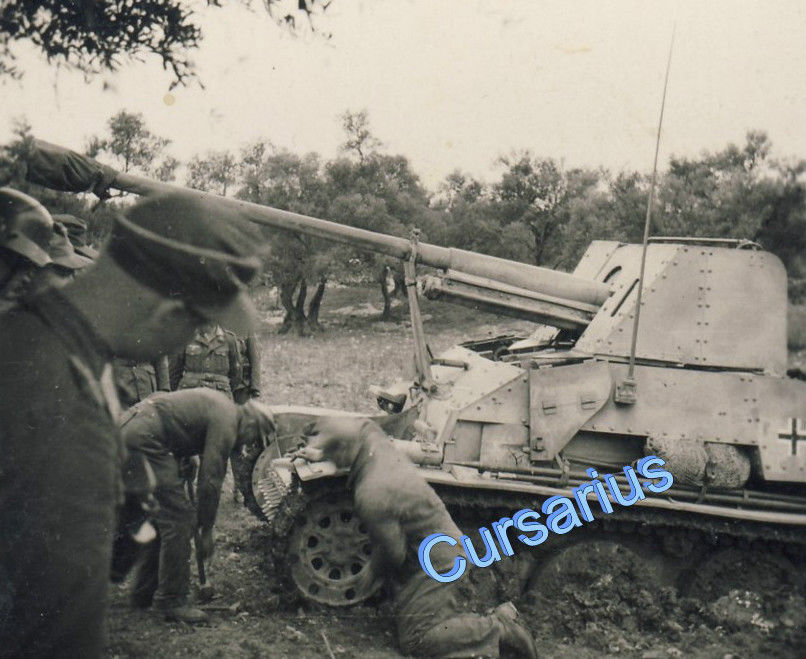 orig. Foto Panzerjäger Sd.kfz139 Marder russ.7.6