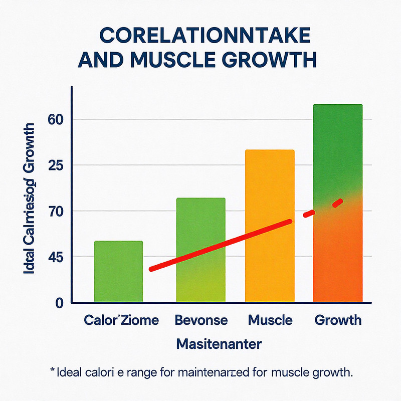 Caloric surplus for muscle growth chart - calorie intake for bulking