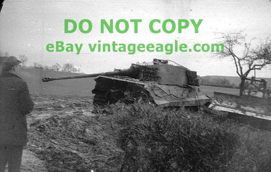 Wehrmacht US erbeuteter Königstiger Tiger Panzer