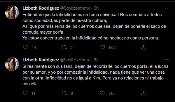 Lizbeth Rodríguez intenta defender a Yuya y termina atacando a Kimberly Loaiza
