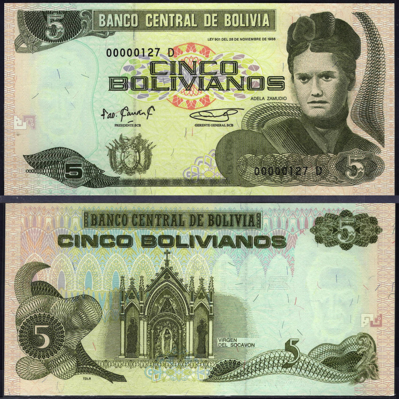 5-Bolivianos