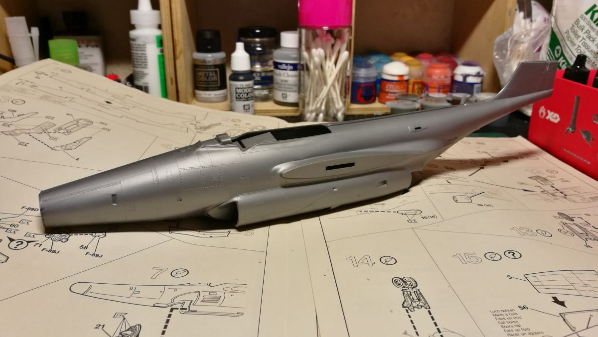Revell 1/48 F-89D Scorpion - Work in Progress - Aircraft Revell 1/48 F-89D Scorpion - Work in Progress - Aircraft