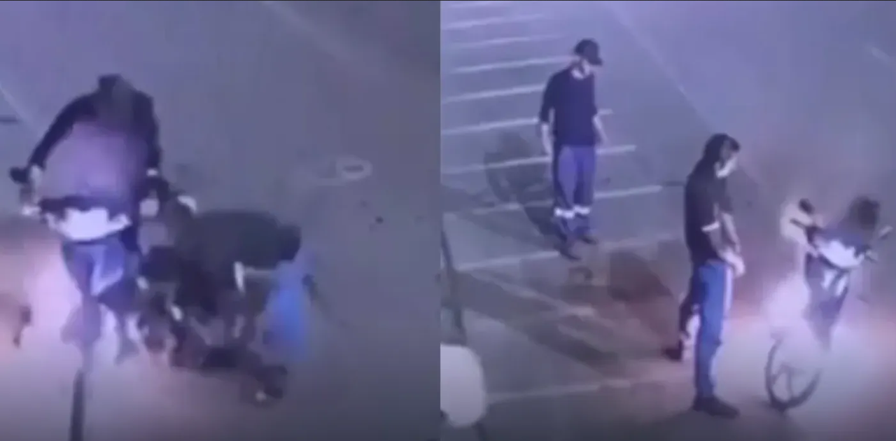 Se incendia motocicleta e intentan apagarla con pipí (video)