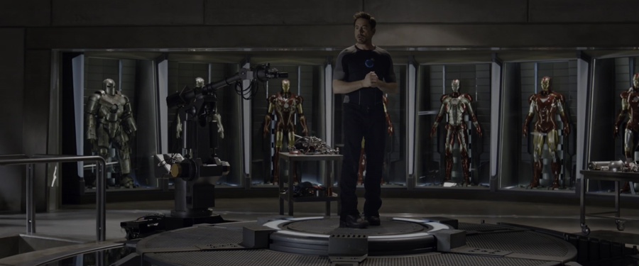 Iron Man 3 2013 BluRay [Hindi + Tamil + Telugu + English] 480p, 720p, 1080p ESub Screenshot