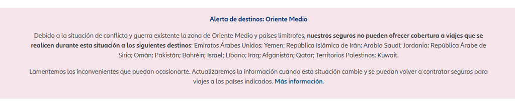 * Seguros para los viajes de larga duración * ✈️ Foro General de Viajes
