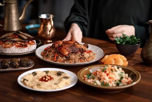 United Arab Emirates' Traditional Lunch Dishes