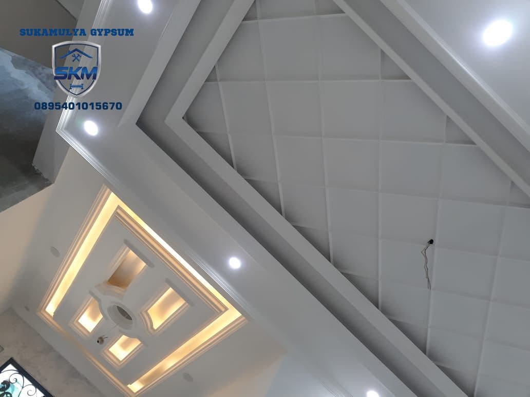 Jasa Pasang Plafon Gypsum dan PVC Bandung Termurah - Sukamulya Gypsum 55