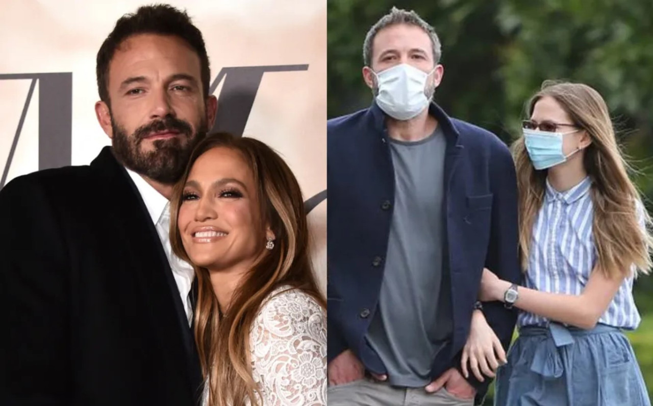Violet, hija de Ben Affleck se lleva mejor con Jennifer Lopez de lo que crees