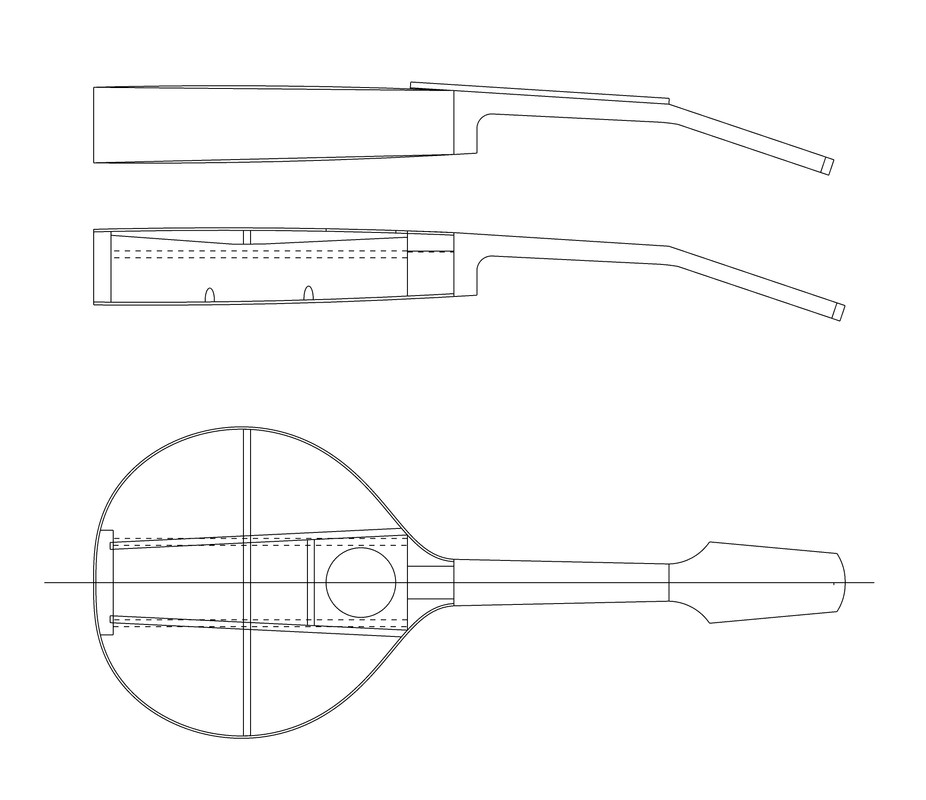 drawings of a mandolin