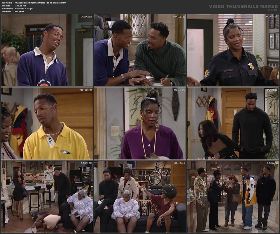 Wayans Bros S03e06 (Drama For Yo' Mama).mkv