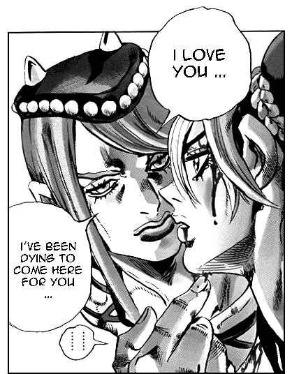 jolyne and anasui jolyne and anasui