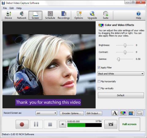 NCH Debut Video Capture Software Pro 5.39 NCH Debut Video Capture Software Pro 5.39
