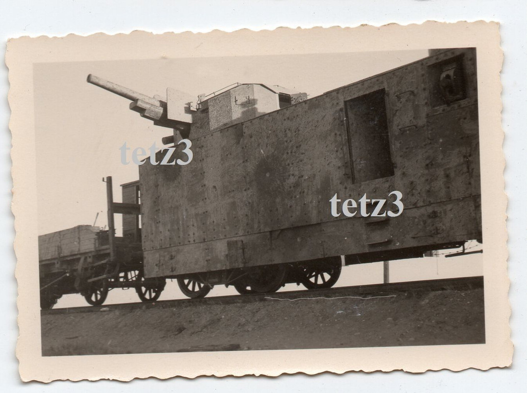 Russland Panzer Panzerzug Eisenbahn Zug zerstört