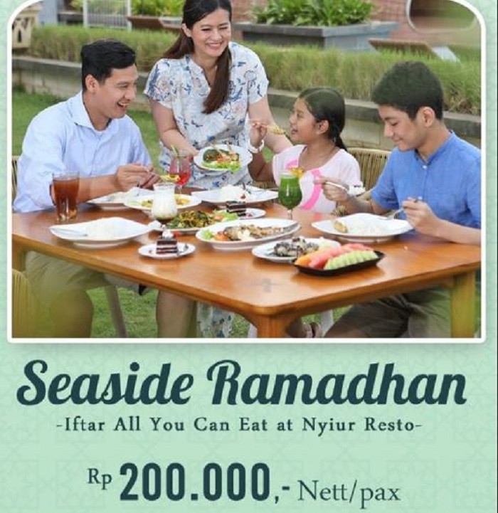 Paket buka puasa di Ancol selama Ramadhan 2022.