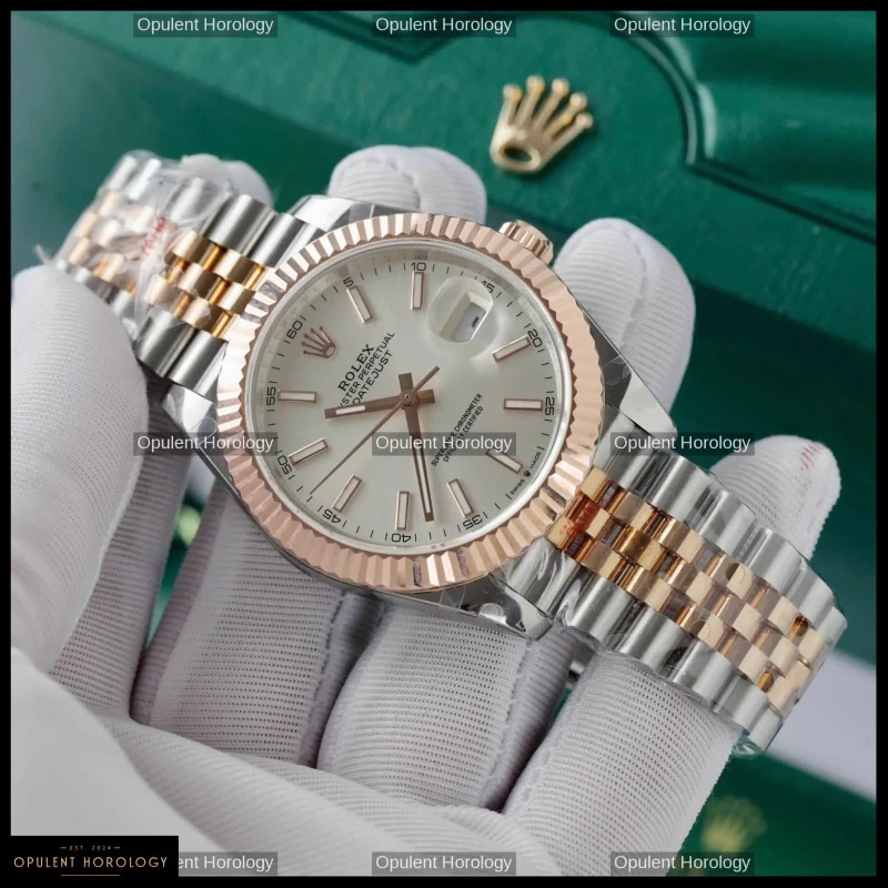 Rolex Datejust Gold Plated Luminous Markers Automatic 41mm