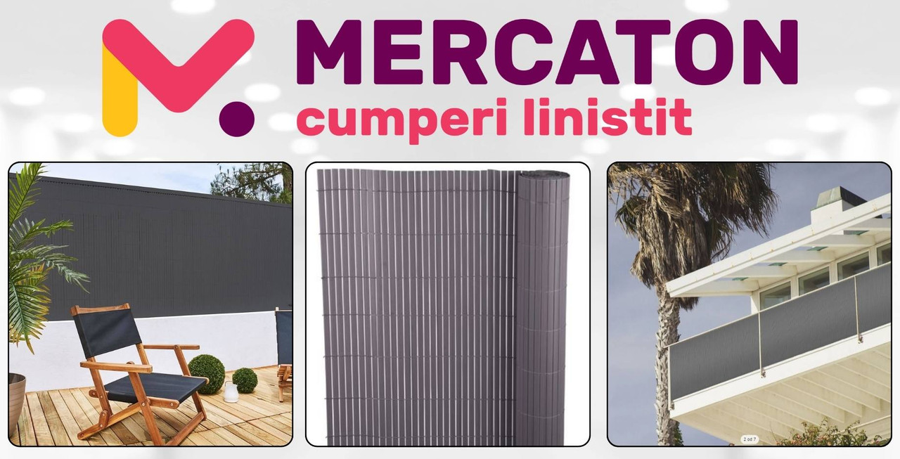 Paravan Mercaton din PVC Rezistent UV