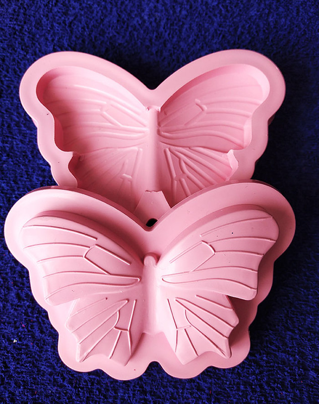 Molde para goma eva mariposas alas líneas 2 manualidades fomi foamy