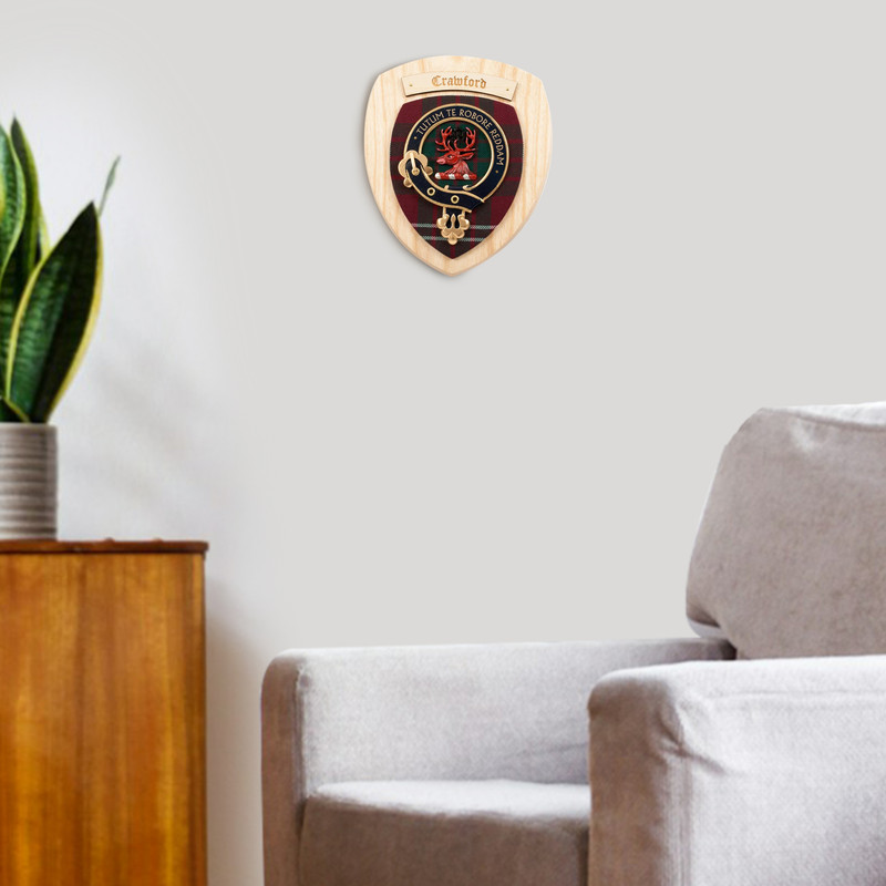 Scottish Clan Wall Plaque | Made in Scotland | Wood frame | Wall hanging Gift - Picture 80 of 517