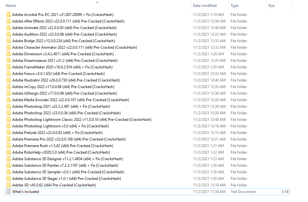 Adobe Master Collection CC 2022 02.11.2021 (x64) (Selective Download) {CracksHash}