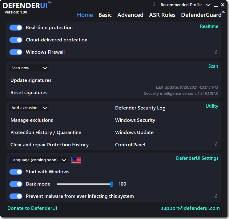 DefenderUI 1.02