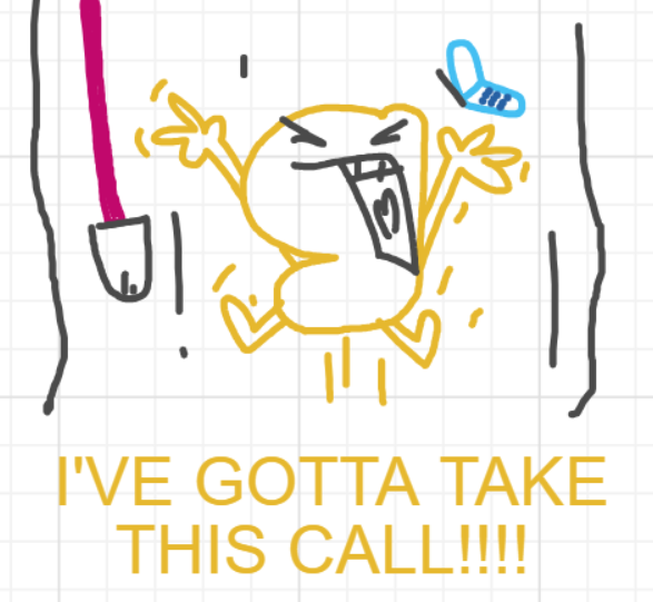 A panel from A Murder On The, episode six of the Board Boards object show by Furretwalk/WalkingFurret.
