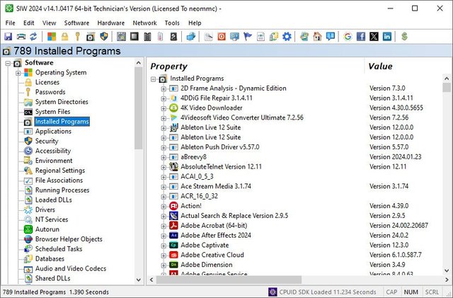 SIW 2024 v14.2.0508a Technician Multilingual