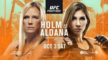  UFC Fight Night 179 Holm vs Aldana 