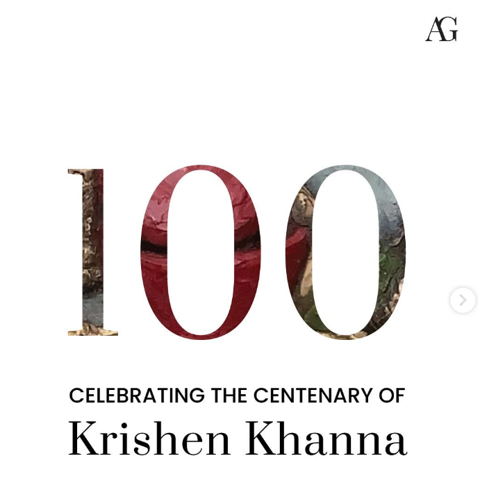 Krishen Khanna 100 Years