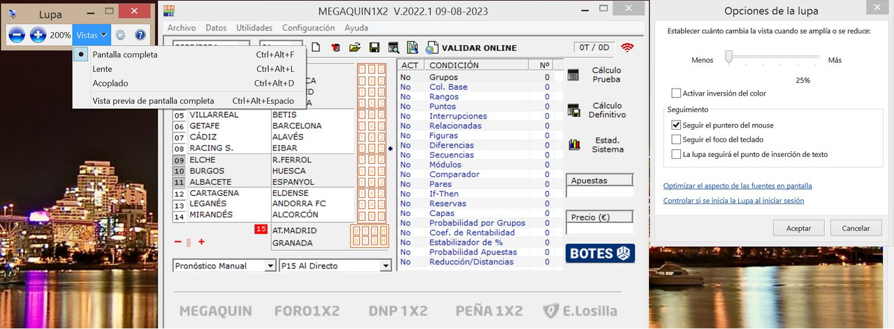 MEGAQUIN 1X2 ver en grande con lupa windows 200 captura