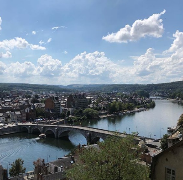 Río Mosa en Namur (@ gent_beauty01 en Instagram)