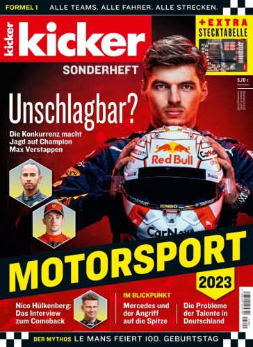 Cover: Kicker Sportmagazin Sonderheft (Formel 1) No 01 2023