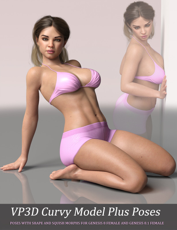 VP3D Curvaceous Model Plus Poses