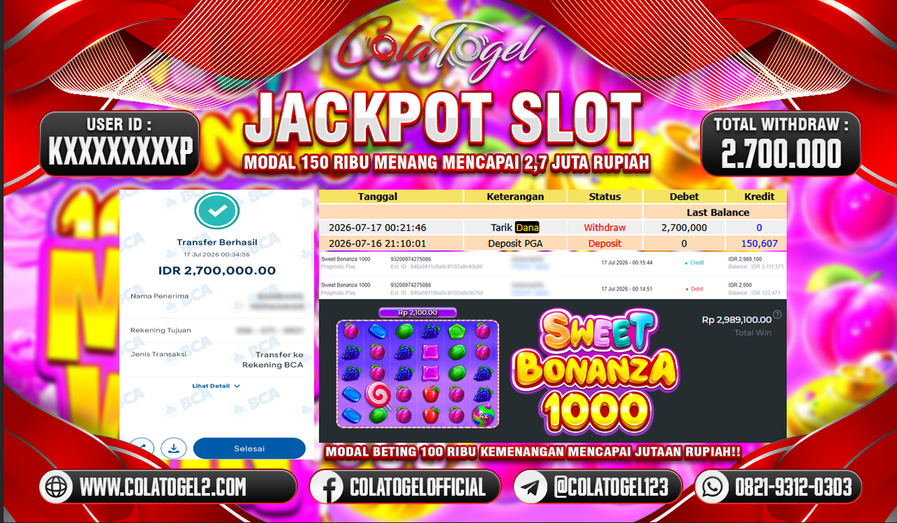 JACKPOT SLOT GACOR!!