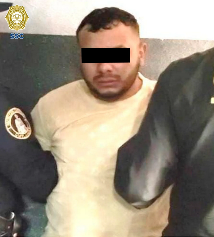 Detiene la Policía de la CDMX a “El Virus”, sicario y vendedor de droga