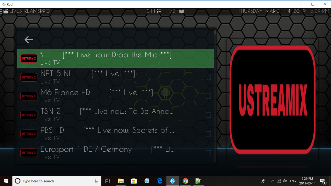 need help for ustreamix.com 99
