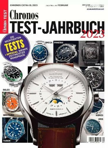 Cover: Chronos Uhrenmagazin Test Jahrbuch No 01 2023