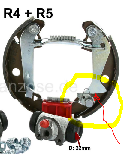 capture frein à rattr auto