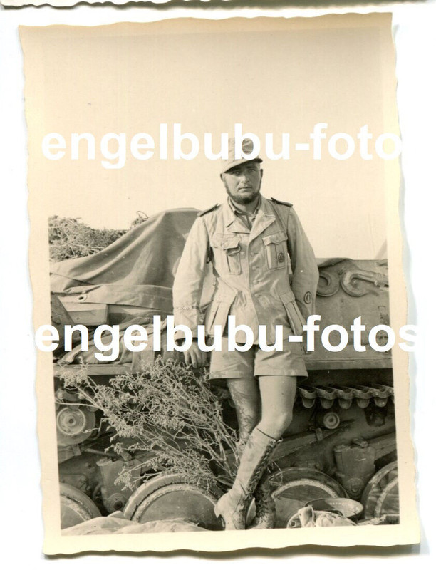 FOTO - PANZER -AFRIKA- - 15cm sIG 33 (Sf) auf Panzer II - BISON - RARITÄT - 2