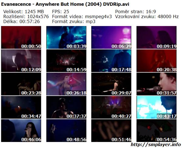 Evanescence - Anywhere But Home (2004)