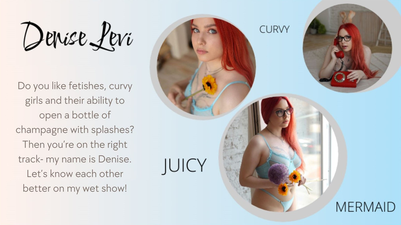 Do you like fetishes, curvy girls and their ability to open a bottle of champagne with splashes Then