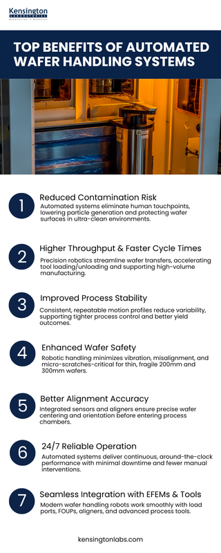 Top Benefits of Automated Wafer Handling Systems