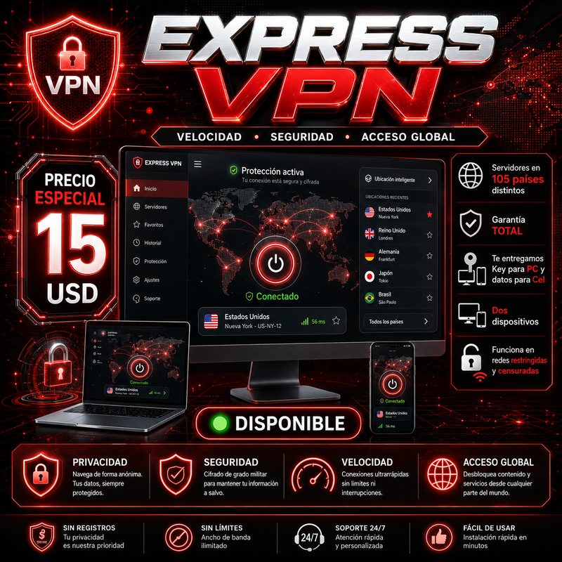 ExpressVPN - Anual