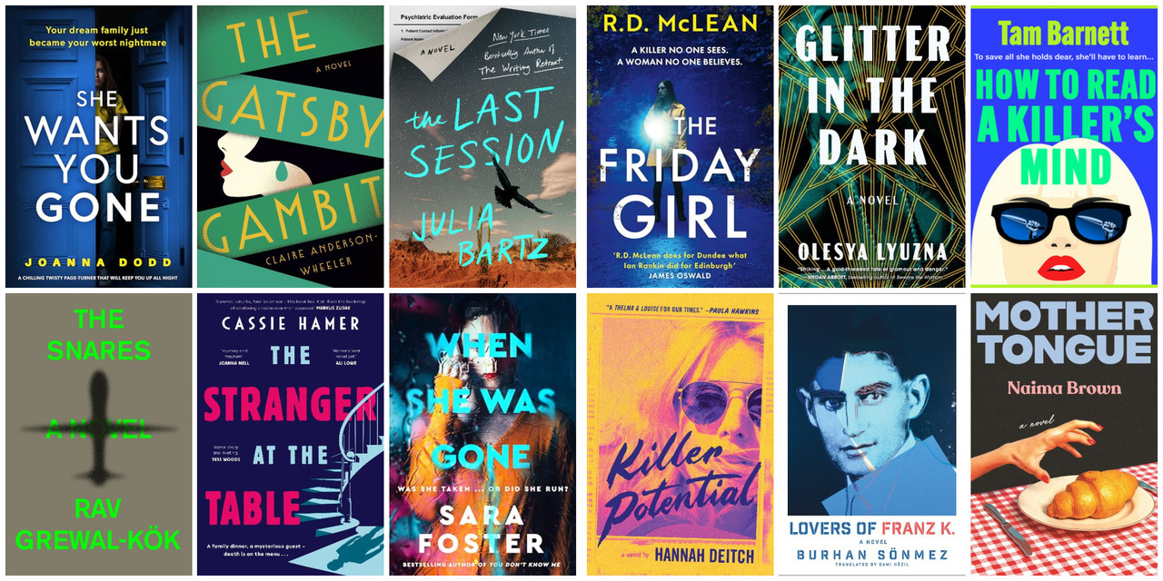 Assorted Mystery Thriller Books Collection April 10, 2025